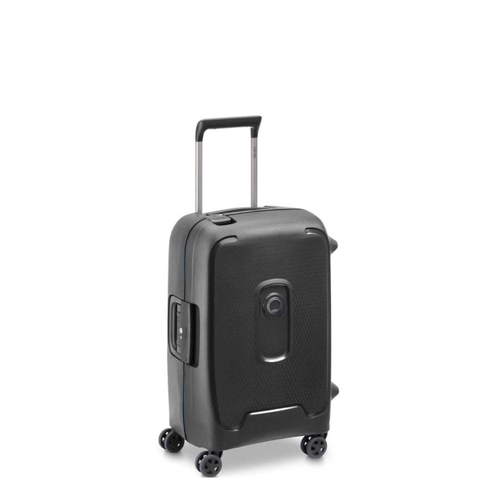 Delsey Moncey Mr Hardside Carry-on Zipless Spinner Suitcase - 55cm - Black