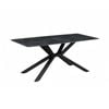 Dining Set Sintered Stone Top with 6X faux leather Dining Chair