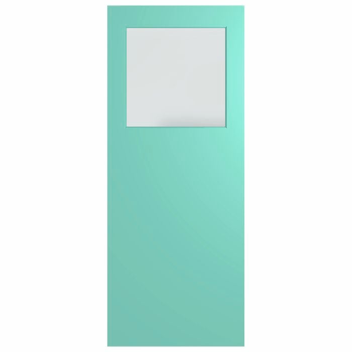 Hume Doors 1980 x 810 x 40mm Glass Opening XF1 Entrance Door Glazed Etchlite - 810mm option_Glazed Etchlite