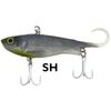 Zerek Lure Fish Trap 65mm 10g Soft Vibe Fishing Lure Silver Herring/SH