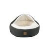 Charlie's Snuggle Hooded Nest Dog Bed Charcoal Large 68x68x20cm Charlies