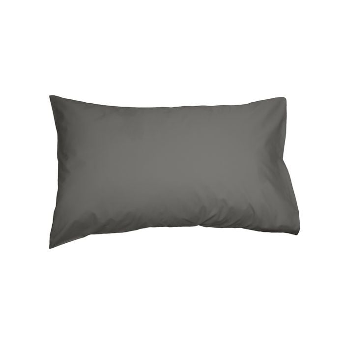 Ardor 300TC Cotton 48x74cm Pillowcase Twin Pack Charcoal