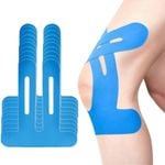 NNEOBA 10PCS Waterproof & Elastic Kinesiology Knee Tape Blue