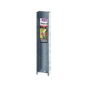 Jack 50 x 450mm Galvanised Steel Retain It Sleeper Upright End Post