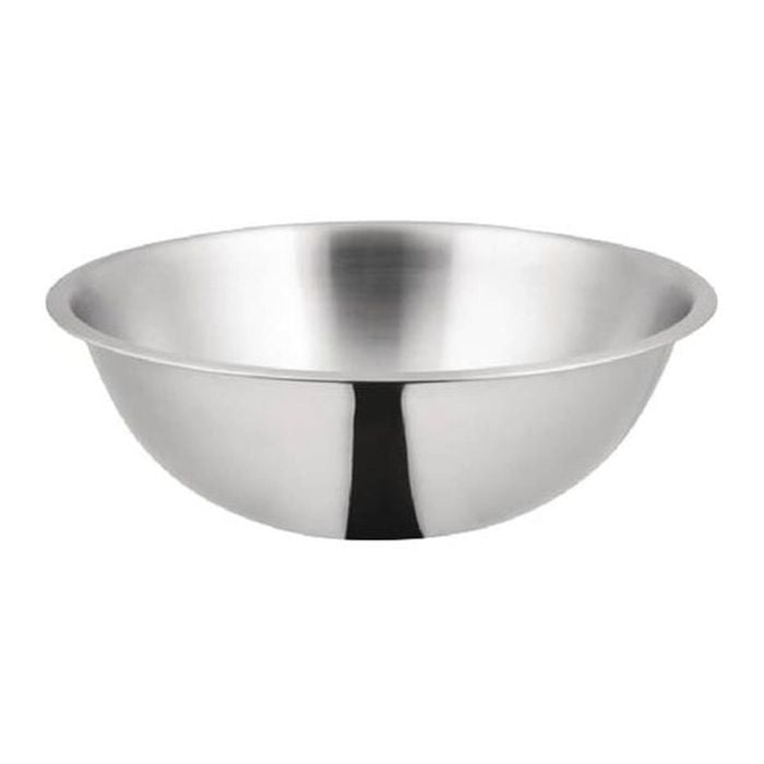 Trenton Mixing Bowl Stainless Steel Satin Finish 6.0ltr 335x110mm Commercial Kitchenware