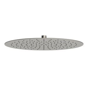 Mondella Resonance 400mm Brushed Nickel Rain Shower Head WELS 3 Star 9L/min