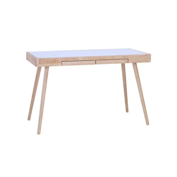 Modern Furniture RETH Study Desk 120cm - Natural & White