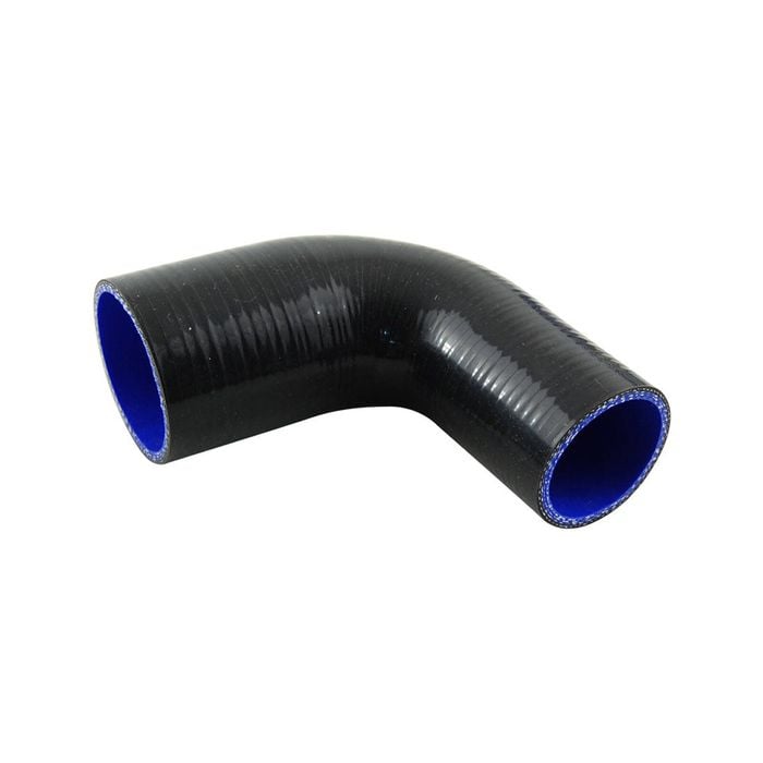 Takashi Black Silicone Hose 90 Degree Reducing Elbow 2.5" To 2" (63-51mm) Turbo