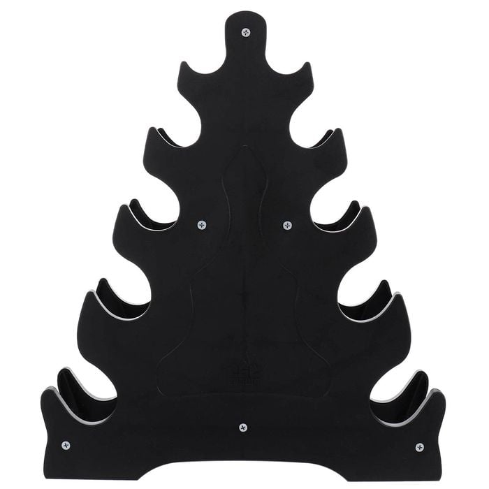 NNEOBA Triangle Fitness Rack - Dumbbell & Kettlebell Storage Stand