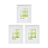 3PK Braz Rome Image Photo Document Display Frame 27.9x35.6cm White