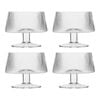 Ecology Classic Set of 4 Footed Bowls Ridged