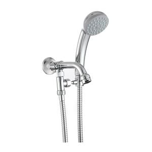 Shaw & Mason Chrome Bath Spout With Diverter And Shower Kit