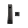 Schlage 180mm Graphite Flush Pull and 30 x 30mm Finger Pull Set