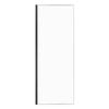 Stein 1000 x 2000mm Black Project Shower - Return Panel Only