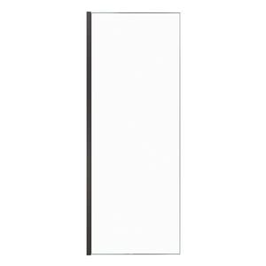 Stein 1000 x 2000mm Black Project Shower - Return Panel Only