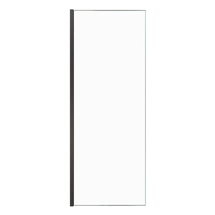 Stein 1000 x 2000mm Black Project Shower - Return Panel Only