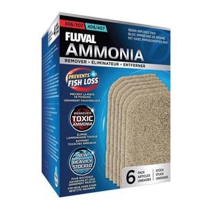 Fluval Ammonia Remover Pads 306/307 406/407 (6)