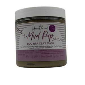 Horse Queened Mud Pup – Dog Spa Clay Deshedding Mask 220ml