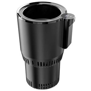 NNEOBA Portable 2-in-1 Car Cup Cooler & Warmer 12V Auto Beverage Balck