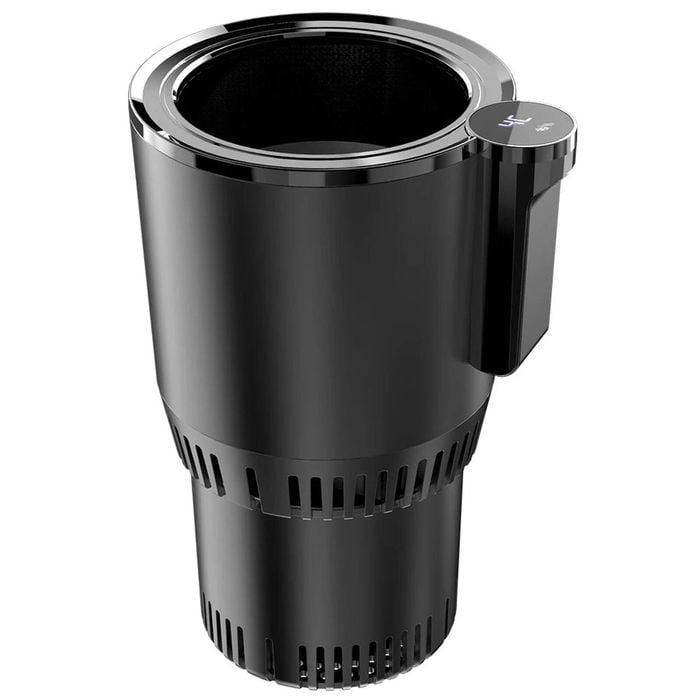 NNEOBA Portable 2-in-1 Car Cup Cooler & Warmer 12V Auto Beverage Balck