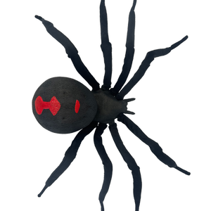Galah Halloween Walking Red Back Spider Animatronic