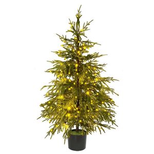 Lifebay Twinkle Norfolk Pine Artificial Christmas Tree - 60 cm