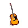 Karrera 41 Inch Electro Acoustic Guitar Sunburst - Full Size Steel String Acoustic Electric Guitar with 5-Band EQ