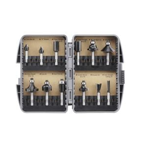 Craftright 12 Piece Router Bit Set