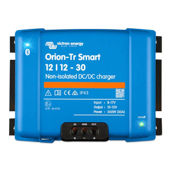 Victron 12V to 12V Orion-Tr Smart 12/12-30A Non-isolated DC-DC Charger