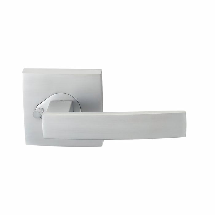 Delf Trade Satin Chrome Lucca Privacy Lever Set