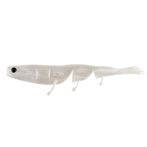 Daiwa BaitJunkie 5" Prawn Soft Plastic Fishing Lure White Pearl
