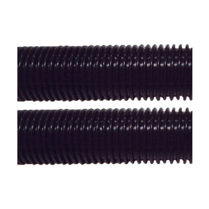 2PK Cleanstar Vacuum Hose Flexible Coiled 32mm Diameter Universal 1.8m Black