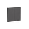 Kaboodle 600mm Toasted Clove Modern Med Rangehood Doors - 2 Pack