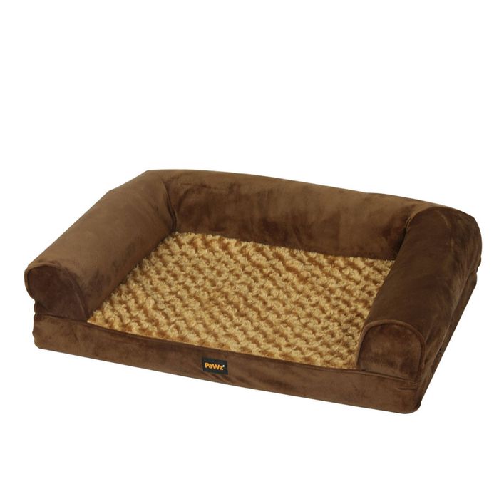 Pawz Plush Dog Bed Sofa Soft Warm Mattress Cushion M - Bunnings Australia