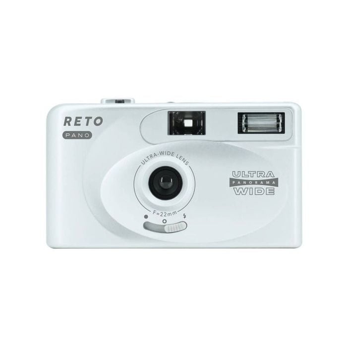 Reto Pano 35mm Film Camera Metallic Silver