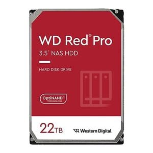 Western Digital Red Pro 22TB 3.5" SATA 512MB NAS Hard Drive [WD221KFGX]