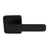 Choice Harper Square Passage Lever Set in Matte Black