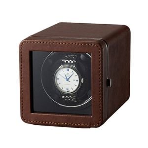 Catzon Automatic Single Watch Winder With Quiet Motor-brown