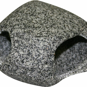 Aqua One Round Granite Cave Ornament - Large (37064)