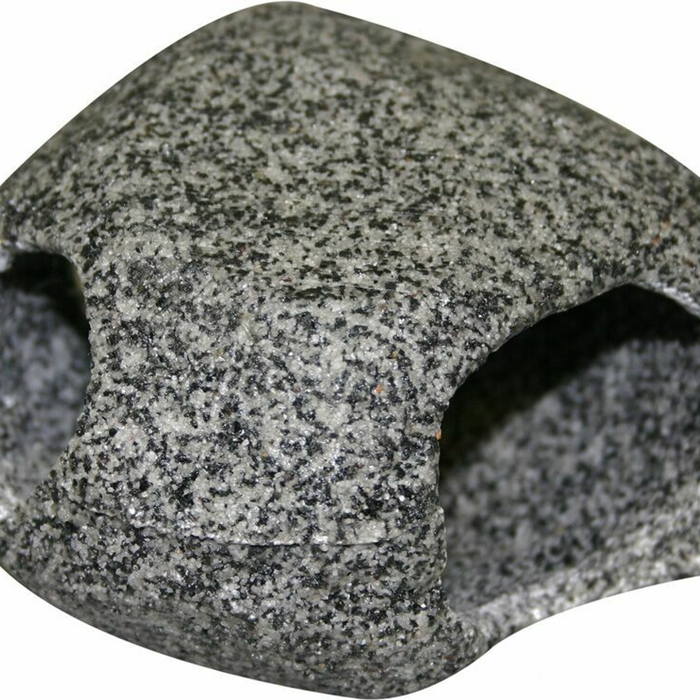 Aqua One Round Granite Cave Ornament - Large (37064)