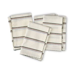 Salt & Pepper Taylor Stripe Napkin 45x45cm Set of 4
