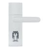 Gainsborough Bright Chrome Trilock Contemporary Contour Double Cylinder Entrance Lever Set