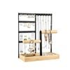 Black Jewelry Stand - Earrings, Necklaces, Rings