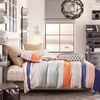 Luxor Queen Cotton Moka Design Quilt Cover Set
