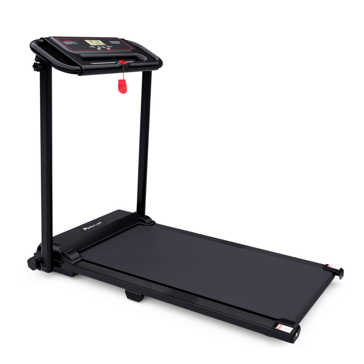 Advwin Electric Treadmill with Handle Foldable Walking Pad Running ...