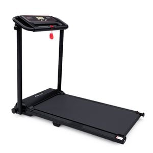 Advwin Electric Treadmill with Handle Foldable Walking Pad Running Machine Home Workout Exercise Equipment, Black