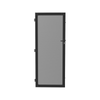 Adjusta-Fit 800-850 x 2000-2050mm Black Left Hinge Adjustable Aluminium Security Door - Black