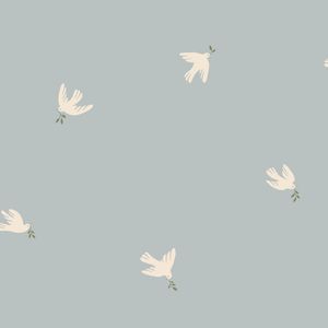 Wallpaper Trader Frida Wallpaper Roll 10.05m X 53cm, Light Blue