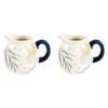 2x Urban Summer Solstice 11cm Ceramic Mini Jug/Utensil Holder - Blue
