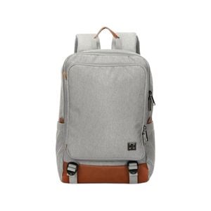 Swiss Waterproof 15.6" Laptop School Travel Shoulder Bag- Beige